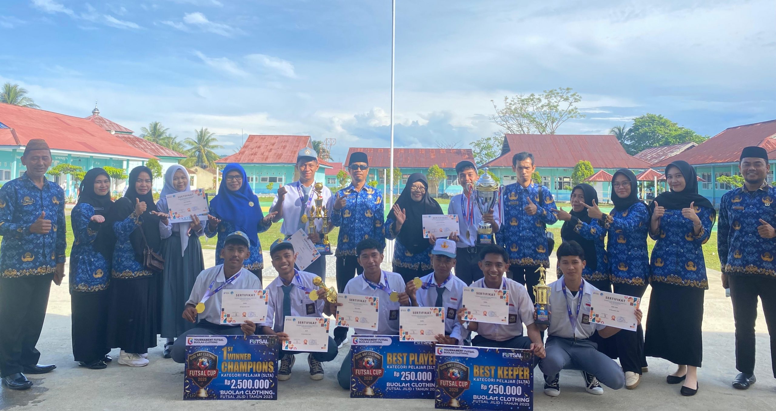 SMAN 2 Biau Juara 1 Futsal Cup 2025: Borong Gelar Best Player dan Best Keeper SMAN 2 Biau Juara 1 Futsal Cup 2025: Borong Gelar Best Player dan Best Keeper