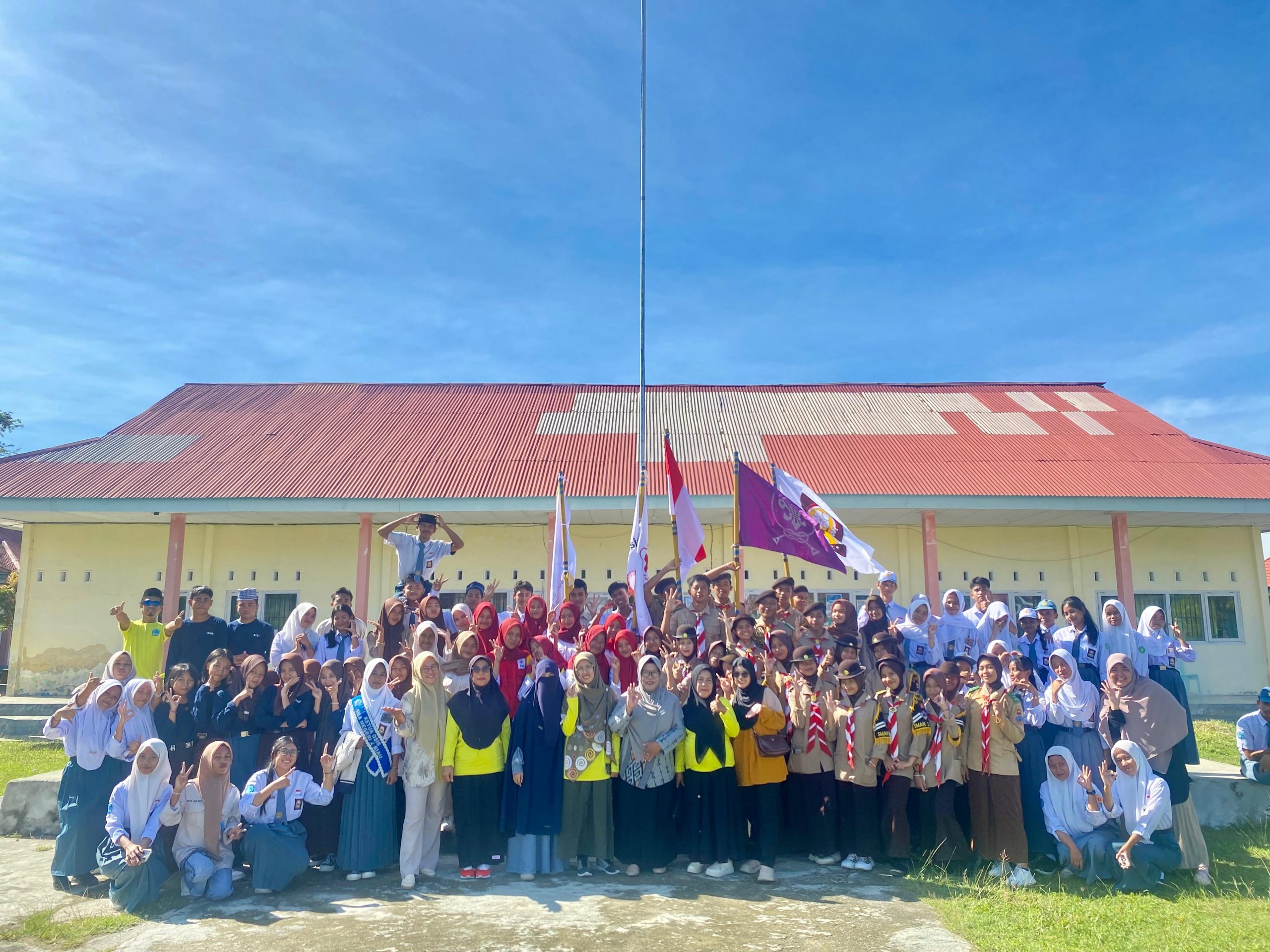 Pelantikan Pembina dan Pengurus Intra dan Ekstrakulikuler SMAN 2 Biau Masa Bakti 2025-2026