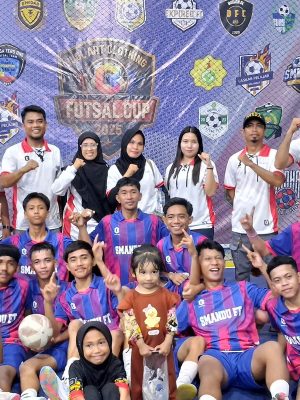 SMA 2 Biau Sabet Juara 1 di Buol Art Clothing: Futsal Cup 2025