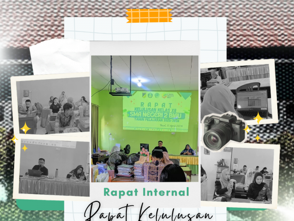 SMAN 2 Biau Laksanakan Rapat Penentuan Kelulusan Siswa Kelas XII Tahun Ajaran 2025/2026