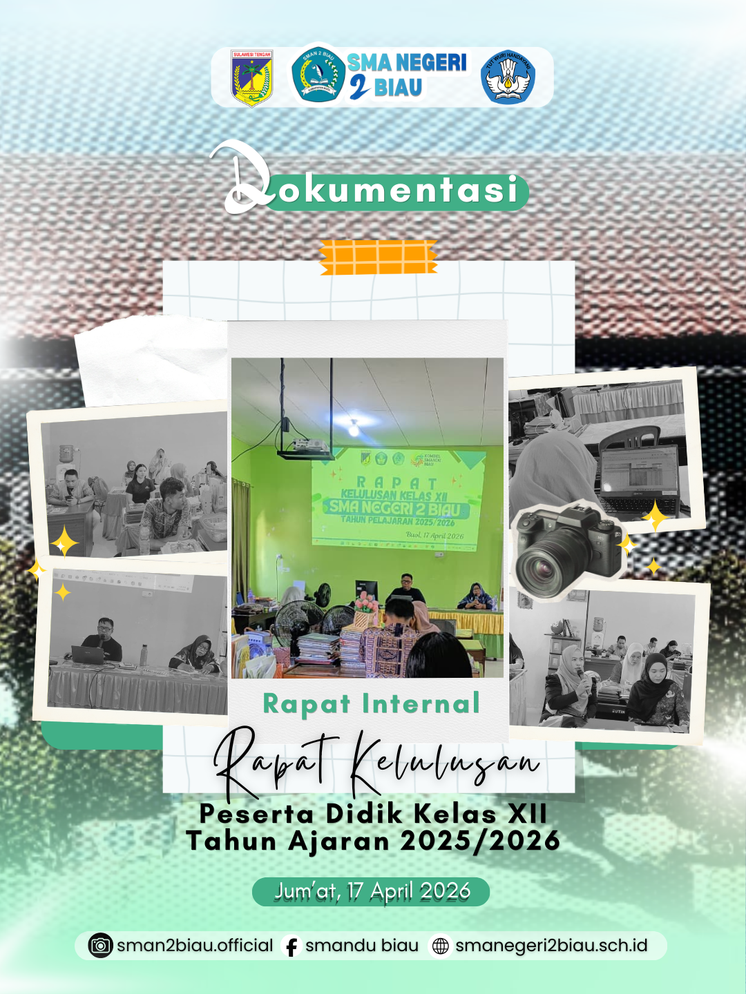 SMAN 2 Biau Laksanakan Rapat Penentuan Kelulusan Siswa Kelas XII Tahun Ajaran 2025/2026