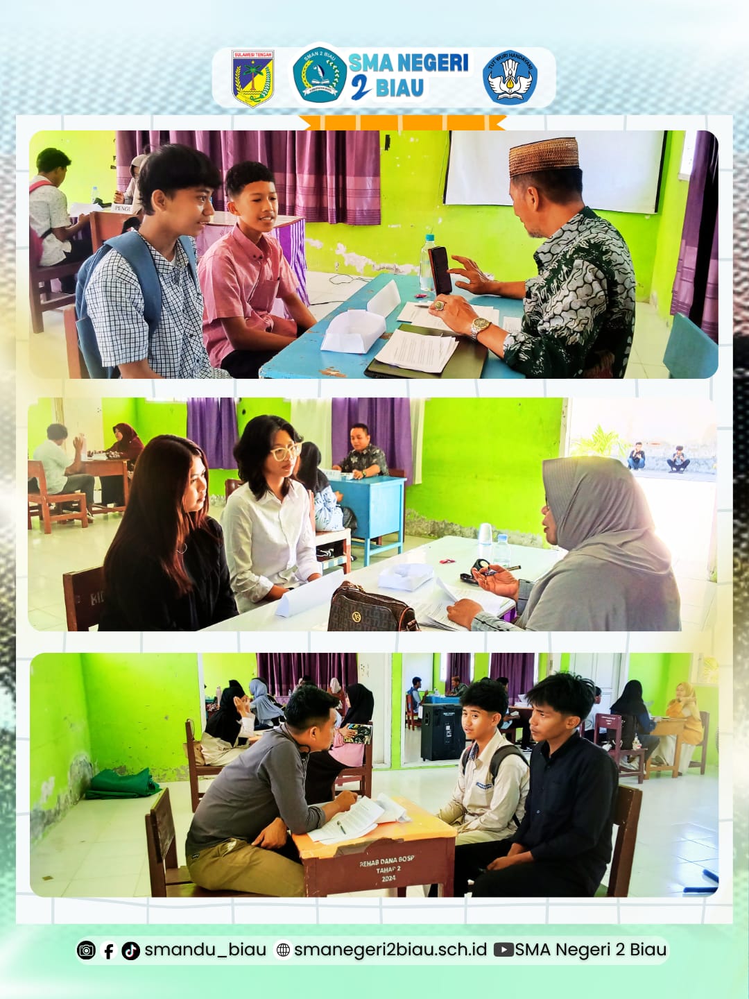 SMAN 2 Biau Gelar Pra-MPLS Selama Dua Hari, Fokus pada Asesmen Literasi, Numerasi, Qur'ani, dan Keagamaan SMAN 2 Biau Gelar Pra-MPLS Selama Dua Hari, Fokus pada Asesmen Literasi, Numerasi, Qur'ani, dan Keagamaan